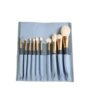 10 Pieces of Makeup Brush Set Beginner Eye Shadow Brush
