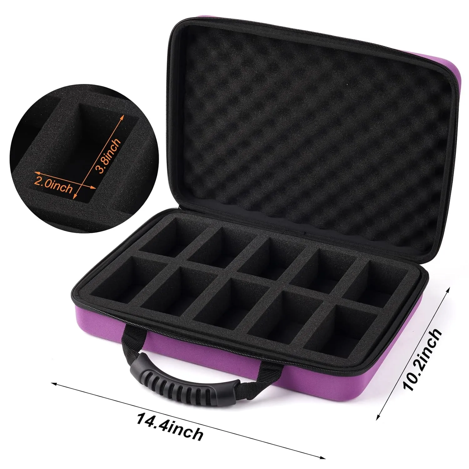 1200-2200 Card Game Case for Cards Against Humanity Game,Collectible Trading Card Storage Holder Compatible for Pokemon Cards, Sports Card and Baseball Cards,Playing Card Travel Carrying Case Fit All