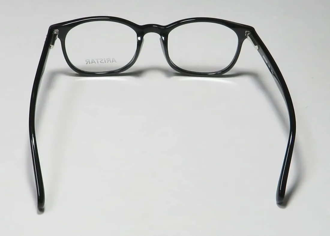 18652 Mens Oval Full-rim Flexible Hinges Eyeglasses/Eye Glasses