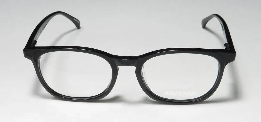 18652 Mens Oval Full-rim Flexible Hinges Eyeglasses/Eye Glasses