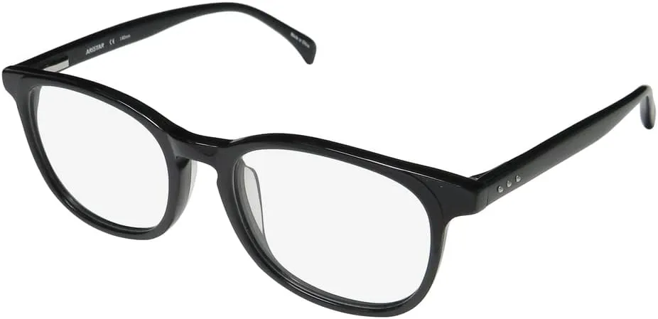 18652 Mens Oval Full-rim Flexible Hinges Eyeglasses/Eye Glasses