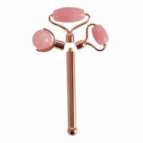 1set Jade Face Massage Roller Natural Rolling for Facial Neck and Back Massage Multi-functional Beauty Tool for Home and Travel Use