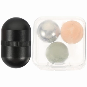 1set Jade Facial Roller Beauty for -aging Eye Care and Daily Skin Routine Cooling Jade for Smoother Skin Neck and Face Massage Tool for Loved