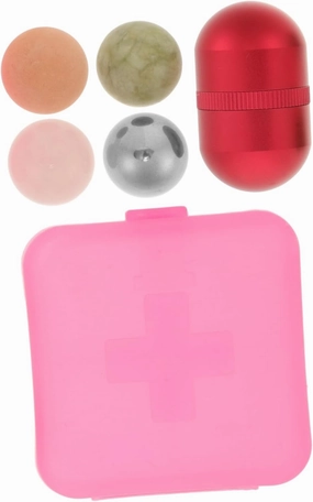 1set Revitalizing Under Eye Roller Jade Stone for Puffiness and Oil Absorption Elegant Casing for Eye Care and Facial Massage