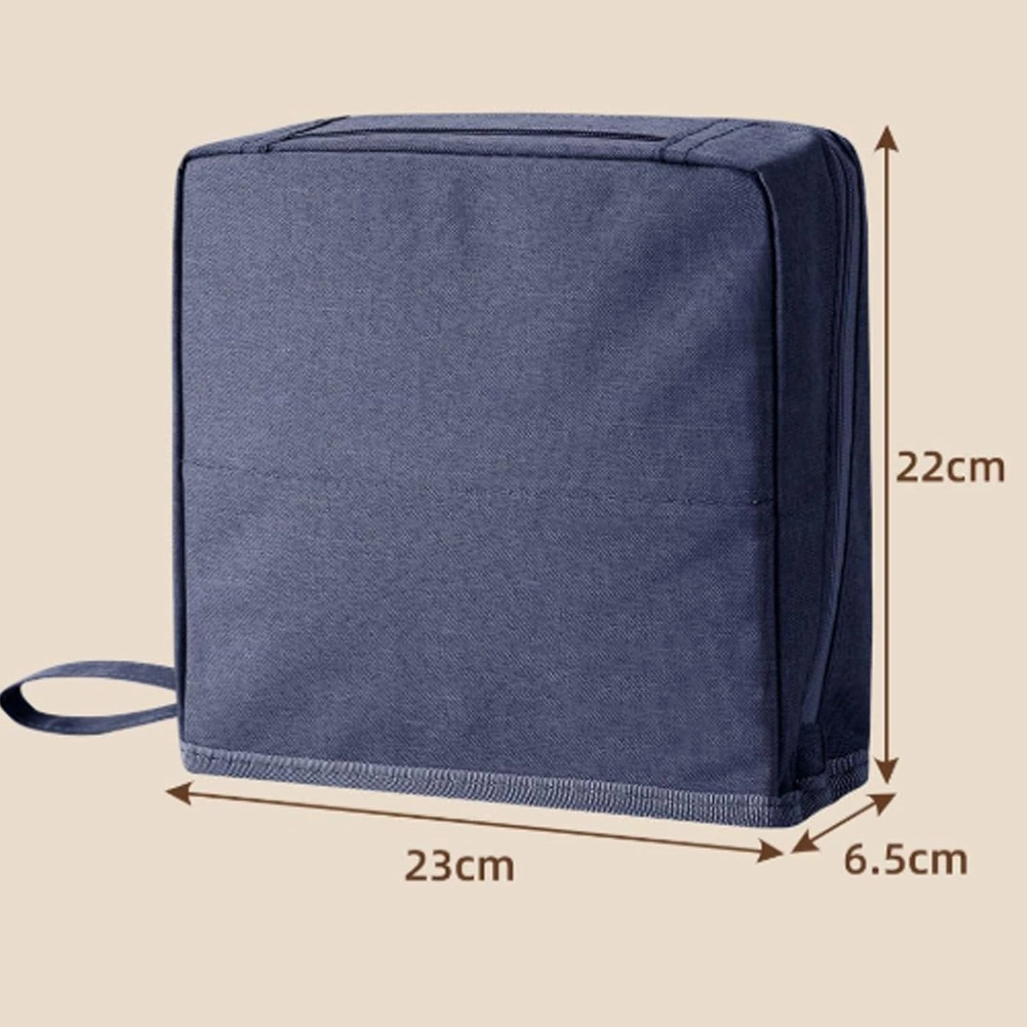 2025 Releveantoe Standing Makeup Bag – Portable, Large Capacity, Stand Up Makeup Bag, Multiple Compartments Keep Makeup And Tools Neatly Sorted (Black-Oxford, Only Bag)
