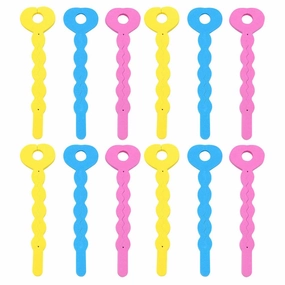 24pcs Foam Sponge Hair Rollers Sponge Border Hairdressing Tools Curls Bar DIY Styling Hair Rollers
