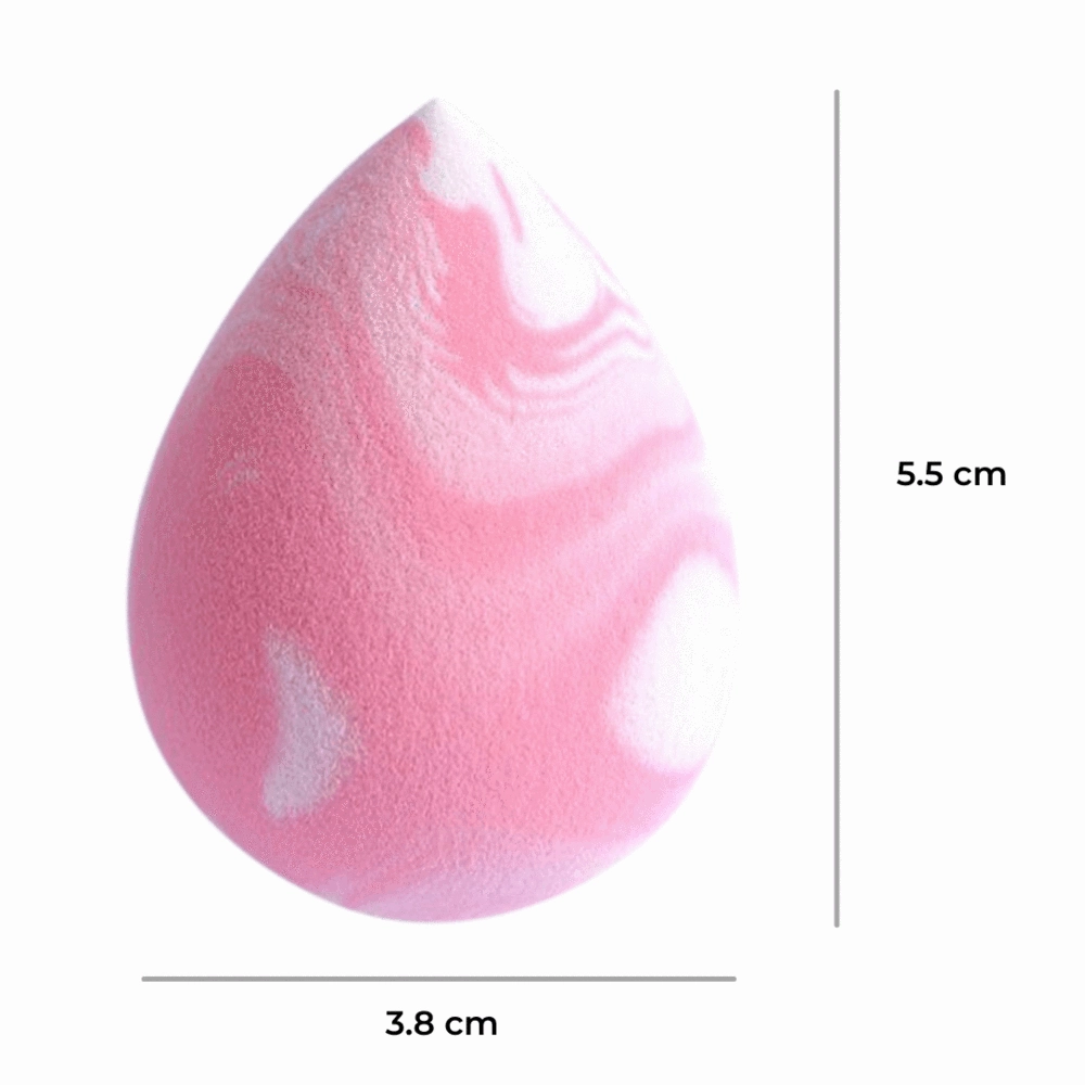 3 Sponge Bundle: Microfiber Makeup Sponges (Blush, Contour) & 1 Super Soft Makeup Sponge (Celestial)