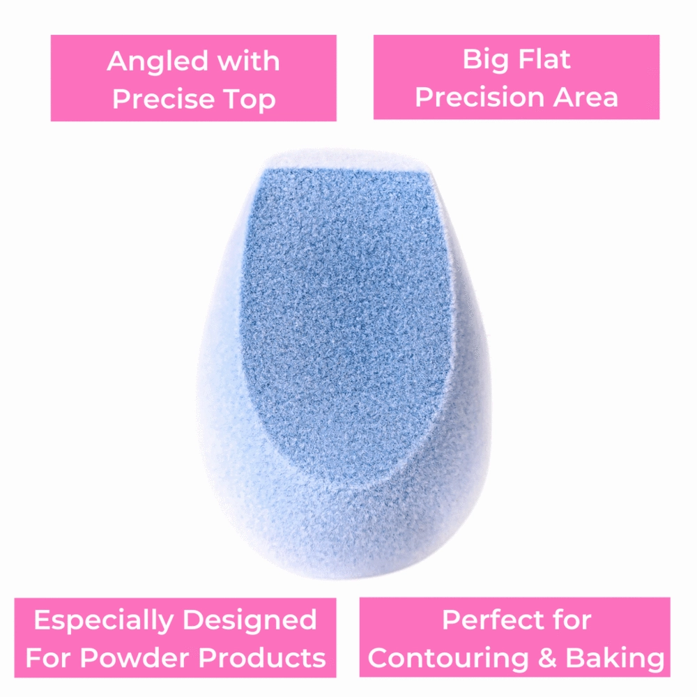 3 Sponge Bundle: Microfiber Makeup Sponges (Blush, Contour) & 1 Super Soft Makeup Sponge (Celestial)
