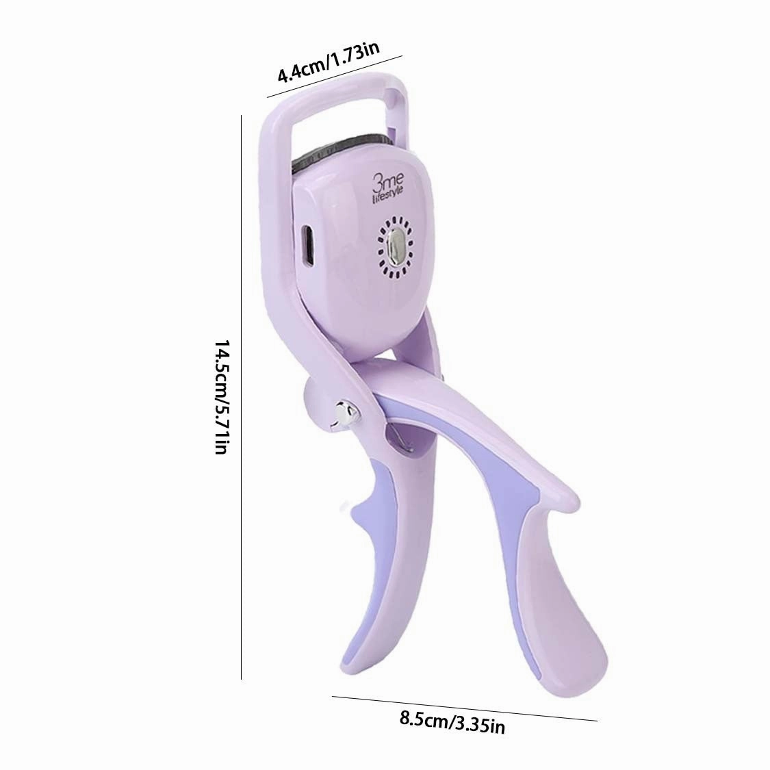 3 Temperature Control Heated Eyelash Curlers