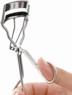 3Pcs Classic Lash Curler Silver Soft Labor-Saving Eyelash Curler Get Perfect Curl in 5 Seconds for Make up/301