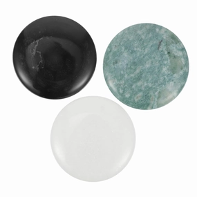 3pcs Jade Stone Mushroom Facial Tool Massager Face Stone Spa Tool Face Smoother