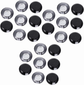 3sets Diy Palette Organizers Empty Makeup Eyeshadow Case 19mm Highlighter Compact Contouring Palette Holder Makeup Storage Box 8pcs*3