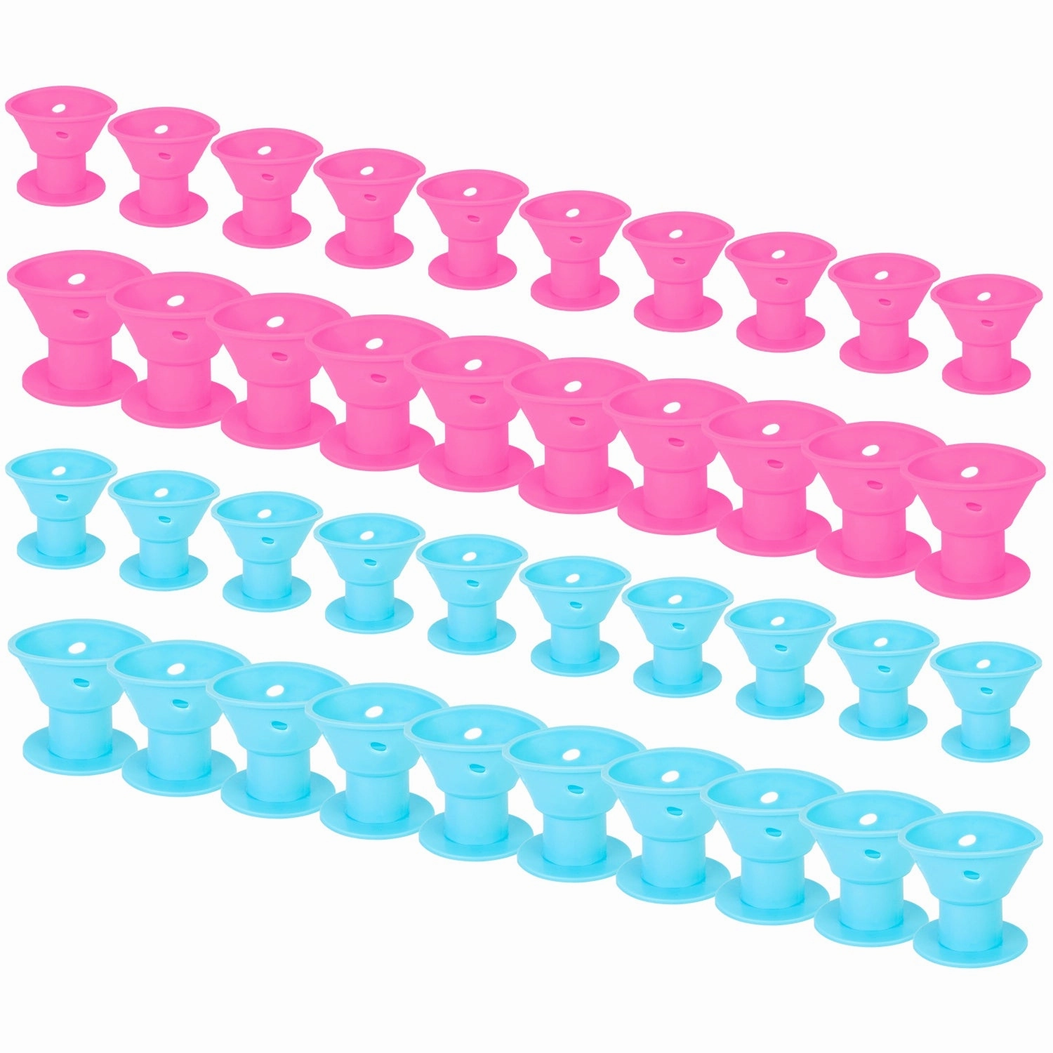 40-Piece: Silicon Hair Curler