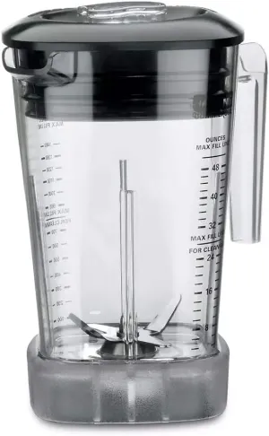 48 oz Polycarbonate Blender Container for MX Series, BPA-Free