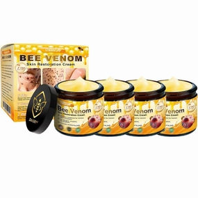 4 Pcs Bee Venom Firming Cream – Hydrating & Nourishing Formula for Face & Body, Sensitive Skin Tested, 1.7 oz-1#01