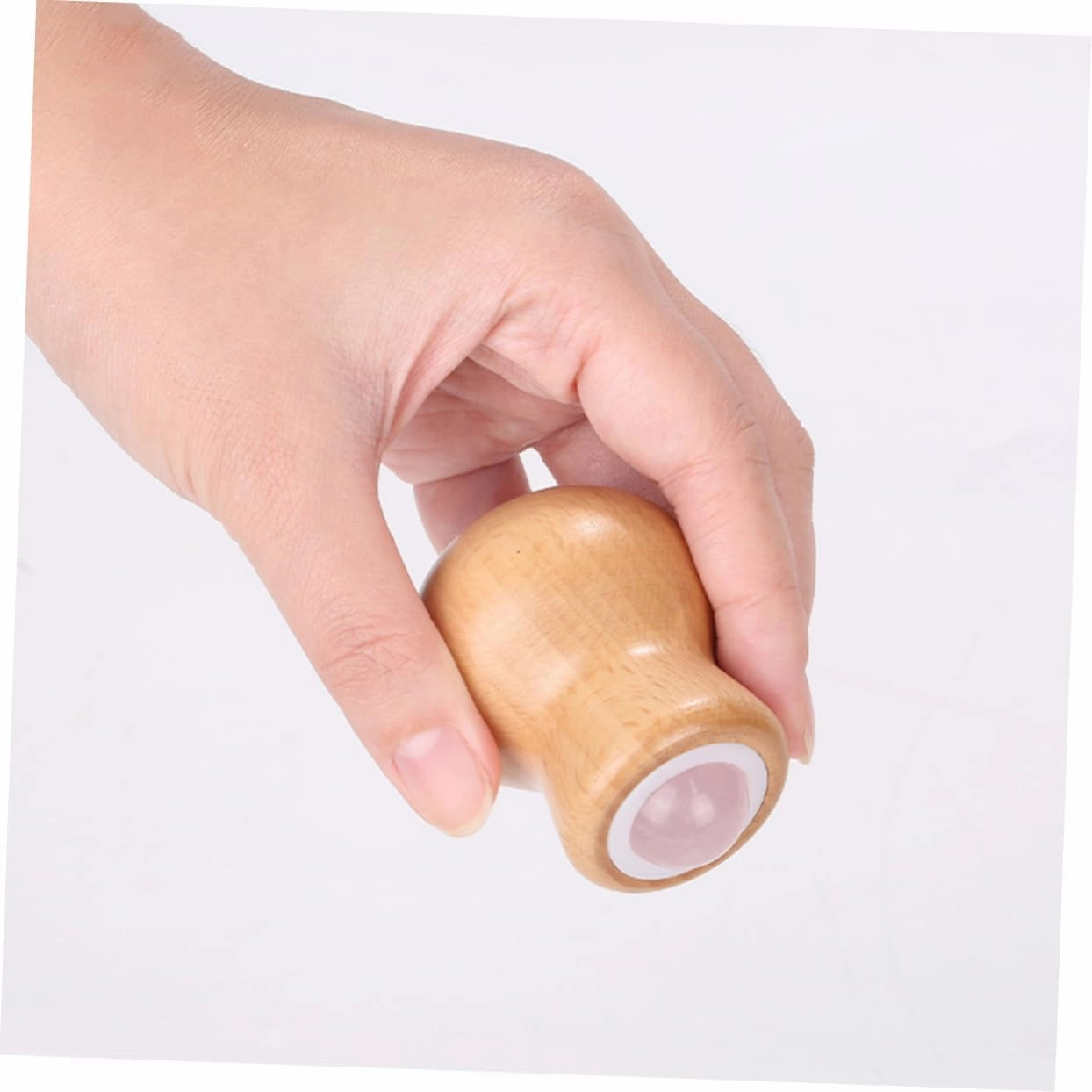 5pcs Jade Roller Face Massage Tool Portable Facial Handle for Hands Legs Neck Skin Care Roller for Relaxation Elasticity Improvement