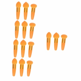 5sets High-density Makeup Sponge Brush Soft Texture Elasticity Foundation Sponge Beauty Tools Wet Dry 3pcs*5