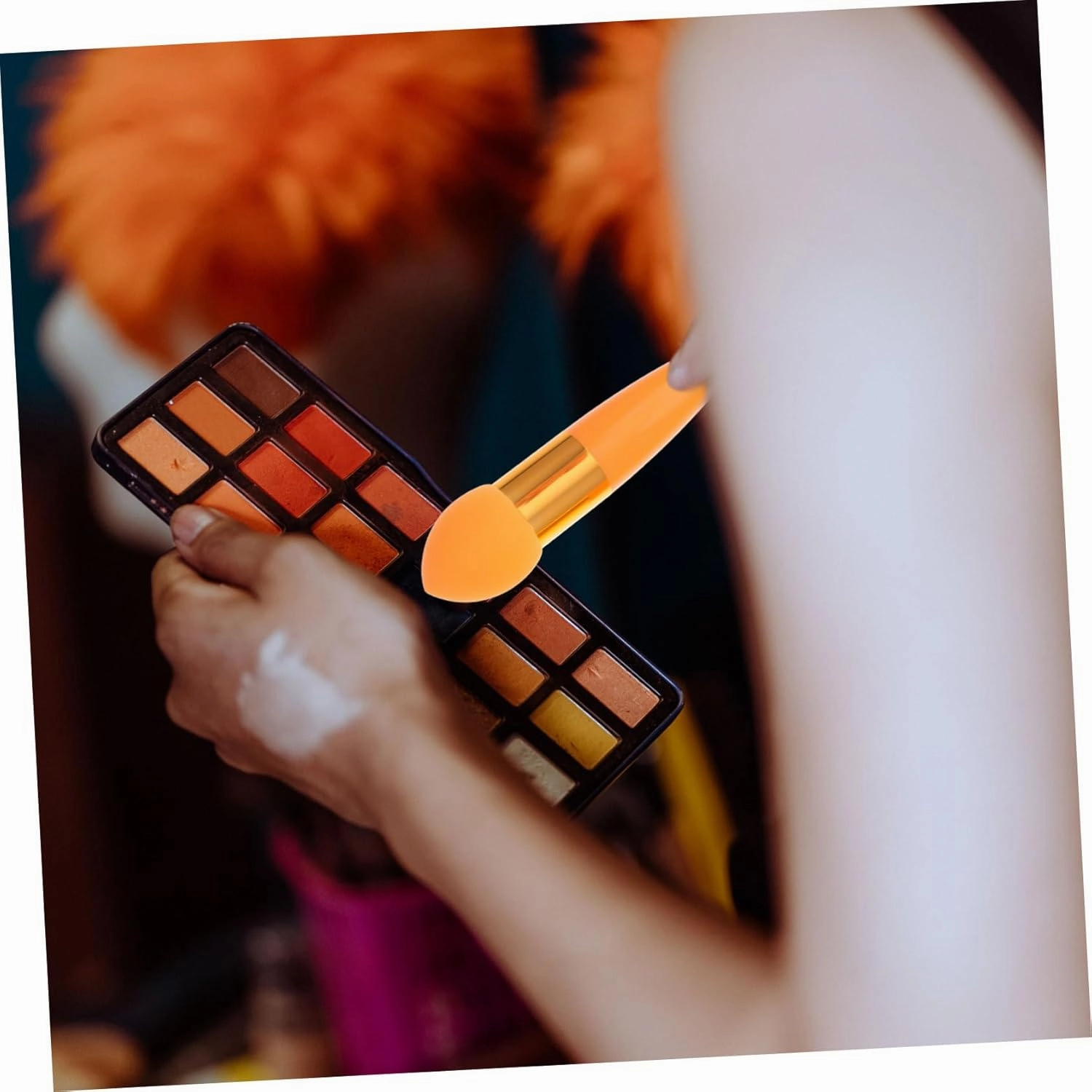 5sets High-density Makeup Sponge Brush Soft Texture Elasticity Foundation Sponge Beauty Tools Wet Dry 3pcs*5