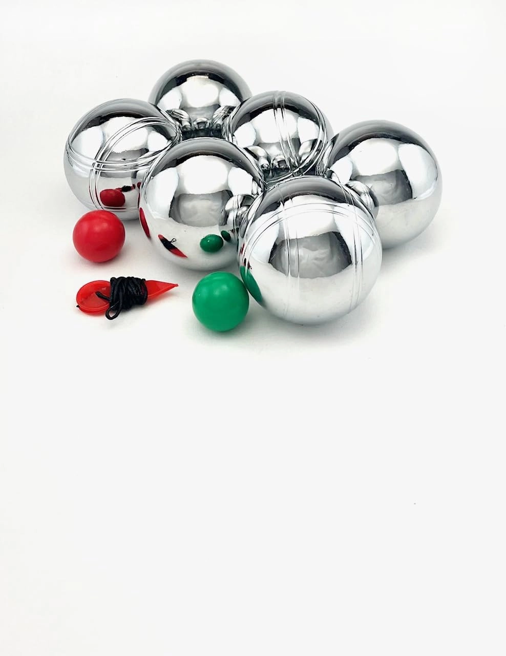 6 Petanque Balls