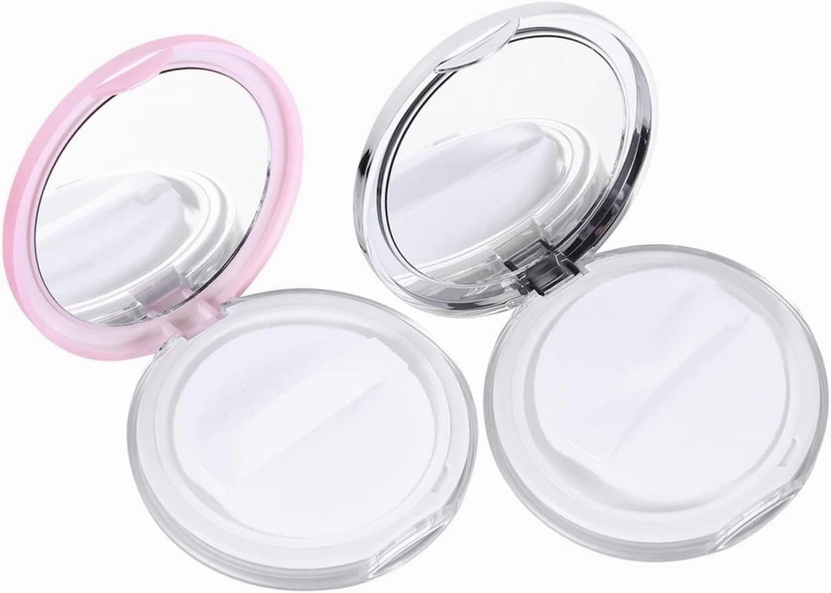 6 Sets Powder Puff Holder Large Powder Puff Case Makeup Sponge Case Organizing