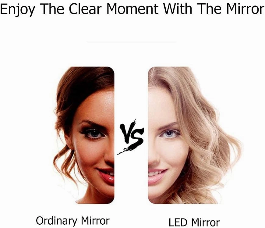 8-Inch Wall Mounted Makeup Mirror,Single-Sided,360 Degree Swivel,Hardwired,Extendable Arm,Round,for Bathroom
