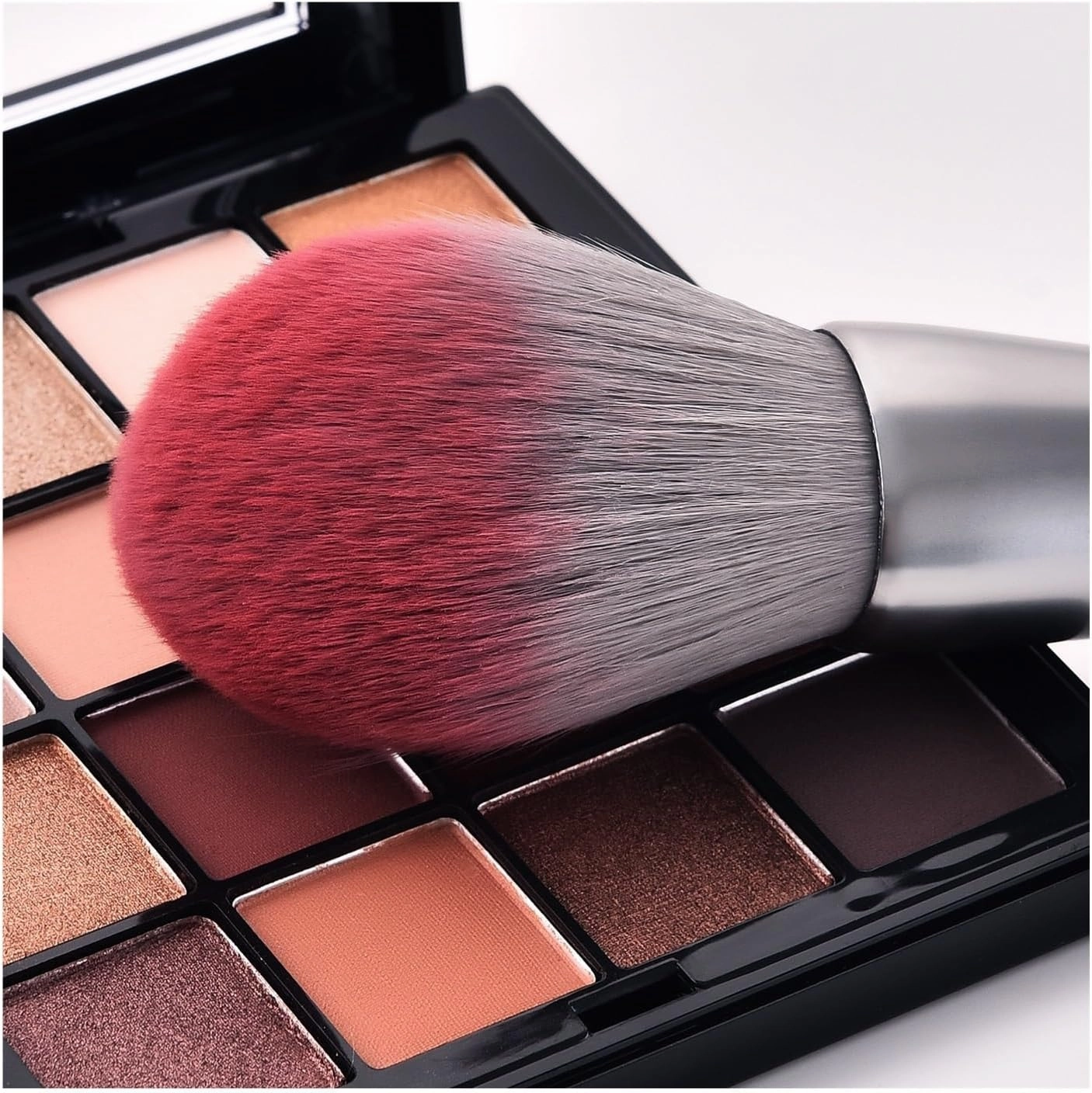 8 Pieces 10 Pieces Silver Snow Makeup Brush Set Beginner Powder Brush Eye Shadow Beauty Brush Tool Set(10 Pieces)