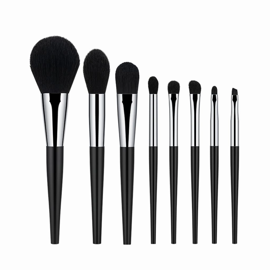 8Pcs Make Up Brushes Set Synthetic Hair Foundation Powder Highlighter Face Makeup Brush for Eyeshadow Blending Tool
