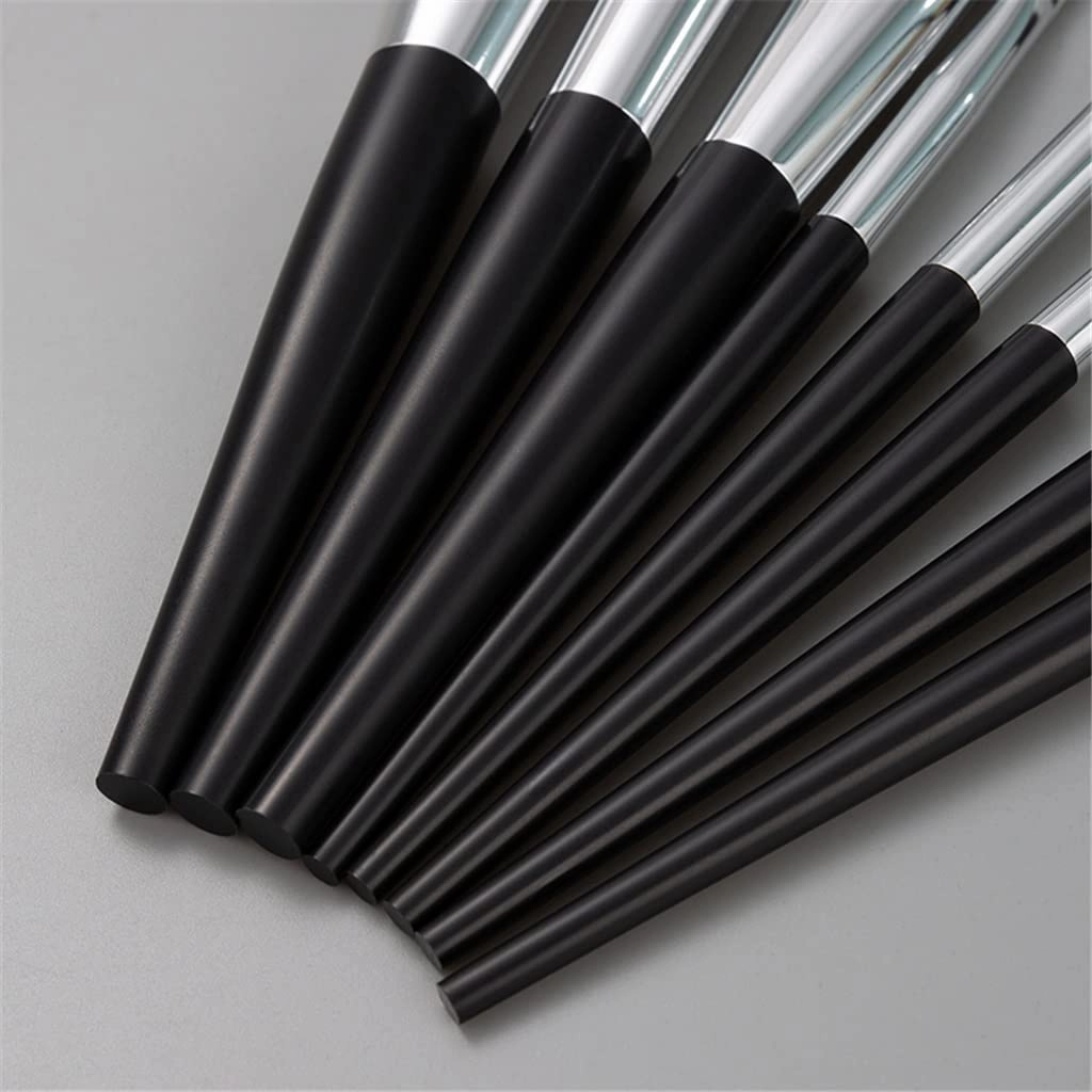 8Pcs Make Up Brushes Set Synthetic Hair Foundation Powder Highlighter Face Makeup Brush for Eyeshadow Blending Tool