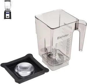 90oz WildSide  Jar for Blendtec Blenders, replace 570 575 625 650 725 759 800 825 885 etc, wide compatible with Classic/Designer/Professional/Commercial Series Container Pitcher Cup