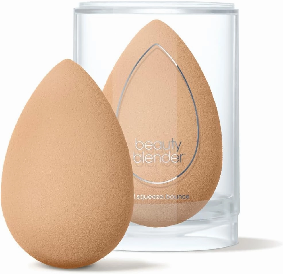 ® | Original Pink Beauty Blender Makeup Sponge, Super-Soft Foam Easily Blends Foundations, Powders & Creams, Made in USA, Reusable, Washable, Streak Free Application, Vegan, Cruelty Free