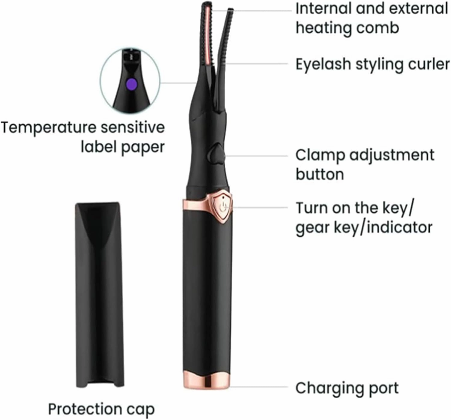 Aboutabsent Eyelash, Electric Eyelash Curler, Curluxe Eyelash Curler, Caedralash EyelashCurler, New Heated EyelashCurler, Portable Heated EyelashCurler, Mini Natural Tool