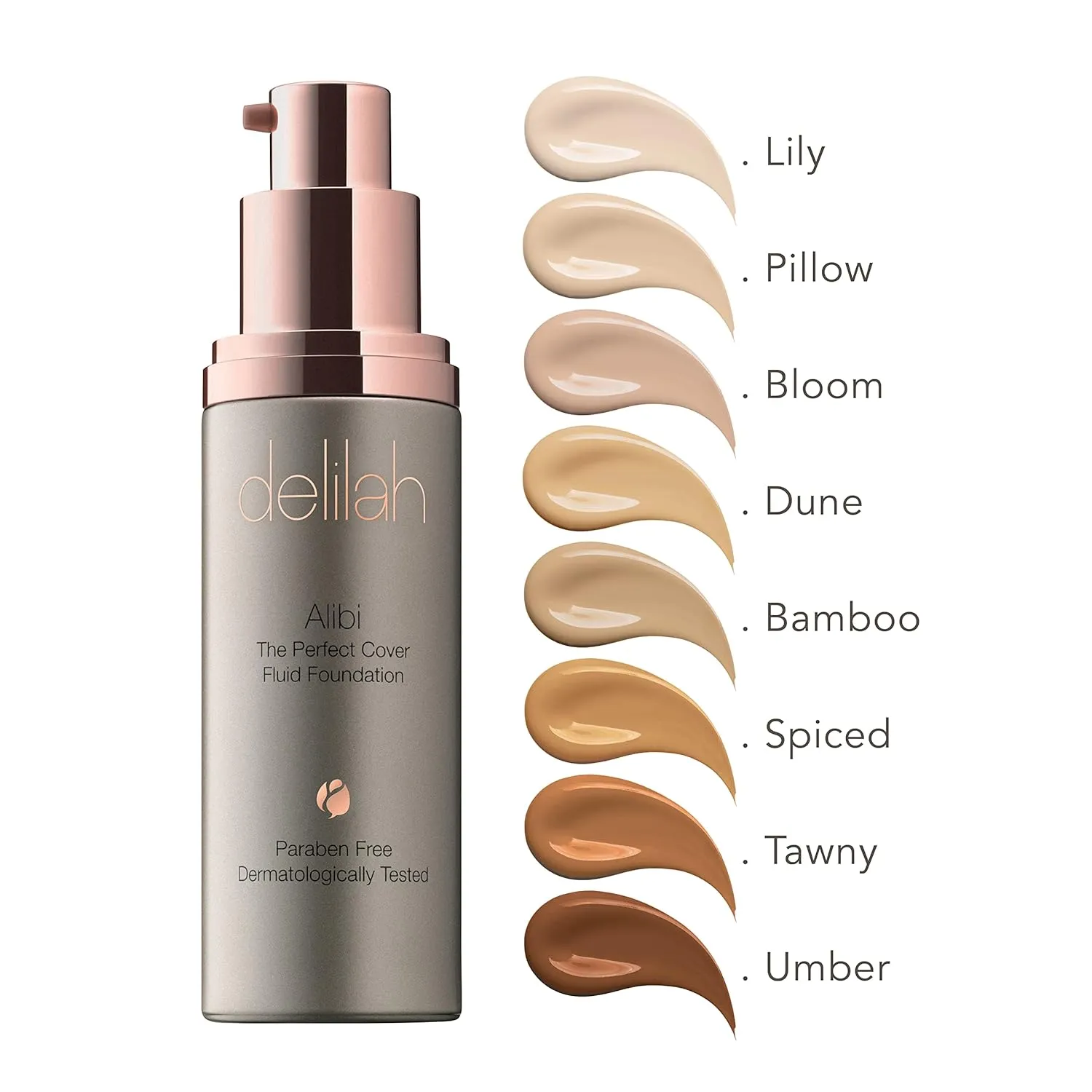 Alibi The Perfect Cover Foundation - Bloom - 1 oz / 30 ml - Vegan And Paraben Free - Full Coverage Formula - Waterproof And Sweatproof