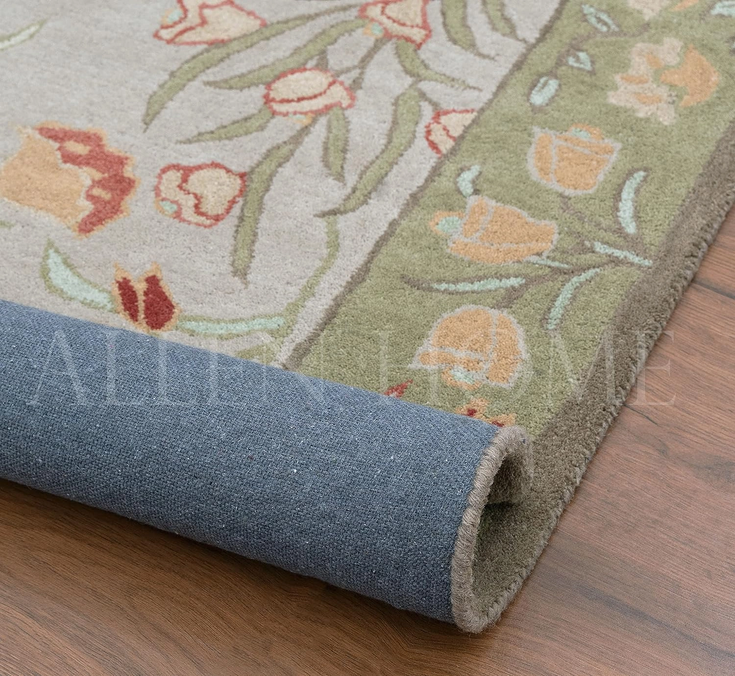 Allen Home Hand Crafted Wool Rugs | Area Carpets Suitable for Living Room, Bedroom, Dining Room | Traditional Rugs | Natural Latex Backing with 100% Cotton |2. 5’ x 9’ | Anny Multi