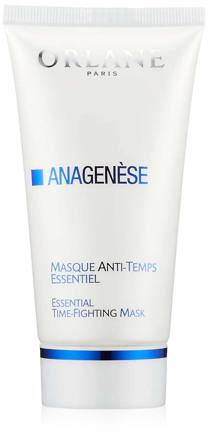 Anagenese Essential Time-Fighting Mask - Fine Line and Wrinkle Facial Treatment with Light Rose Scent - Soothing, Softening Face Mask (75ml)