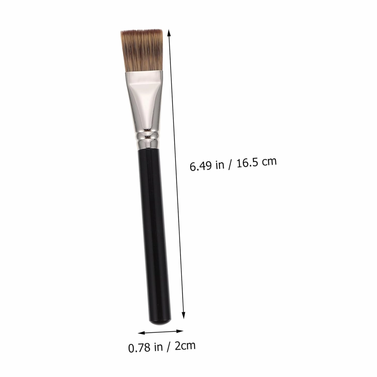 Angoily 5pcs Multi-use Foundation Brush Premium Synthetic Makeup Tool for Blending Buffing Contouring Soft Dense Bristles for Application for Cosmetics