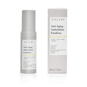 Anti-Aging Antioxidant Emulsion with Hyaluronic Acid, Vitamin C & E, Korean Taiwanese Skincare, Firming & Hydrating Face Lotion, Smooths Fine Lines & Wrinkles and Boosts Collagen Production