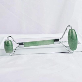Anti Aging Natural Jade Roller for face and Gua Sha Massage Tool Set Therapy #42 (jade roller)