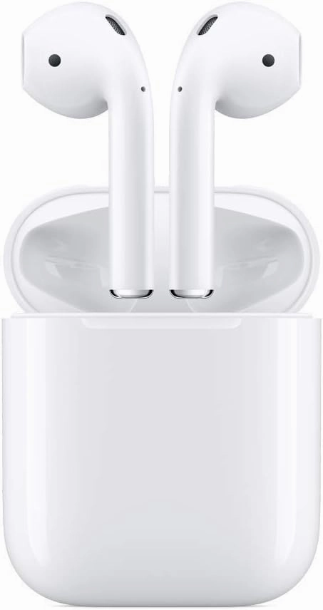 Apple AirPods (2nd Generation) Wireless Ear Buds, Bluetooth Headphones with Lightning Charging Case Included, (MV7N2HN/A)