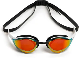 ARENA Unisex Cobra Edge Swipe Anti-Fog Racing Swim Goggles for Men and Women Polycarbonate Mirror/Non-Mirror Lens