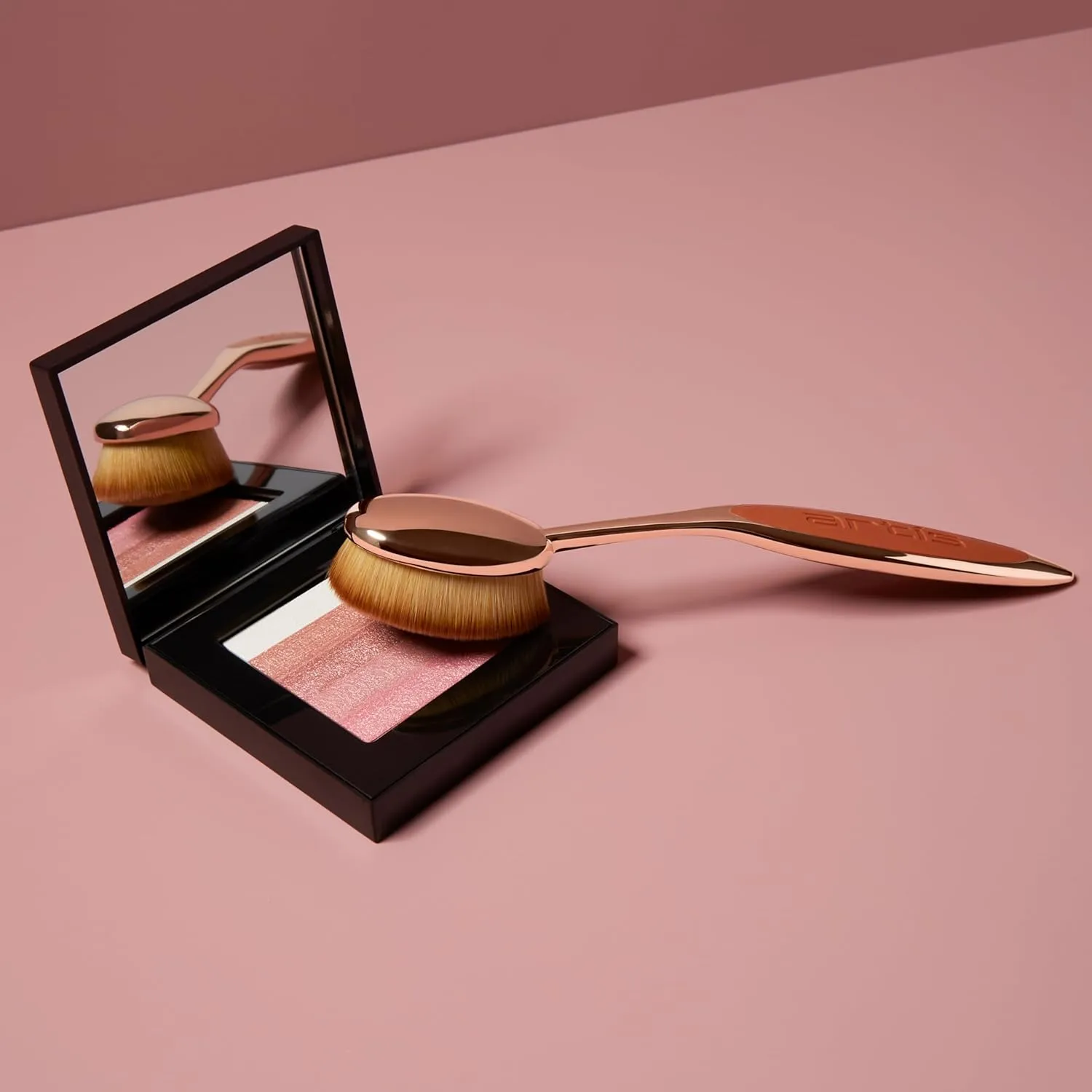 Artis Elite Oval 7 Brush | Oval Makeup Brush | Luxury Synthetic Foundation Brush | Ideal For Foundation, SPF, Skincare | Use With Liquids, Powders, and Creams | Creates Airbrush Finish