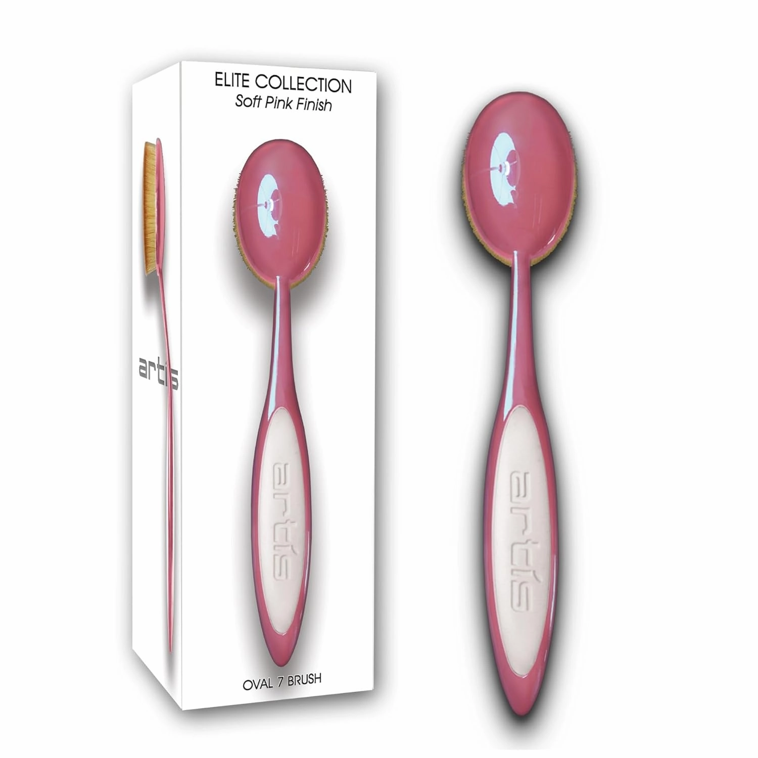 Artis Elite Oval 7 Brush | Oval Makeup Brush | Luxury Synthetic Foundation Brush | Ideal For Foundation, SPF, Skincare | Use With Liquids, Powders, and Creams | Creates Airbrush Finish