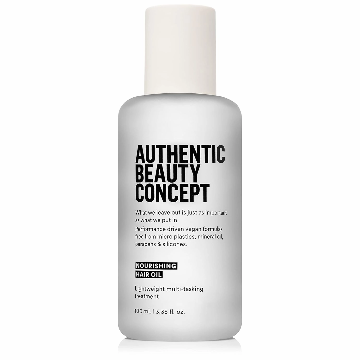 Authentic Beauty Concept Nourishing Hair Oil | Smooths Frizz & Seals Split Ends | Enhances Shine | All Hair Types | Vegan & Cruelty-free | Silicone-free | 3.38 fl. oz.