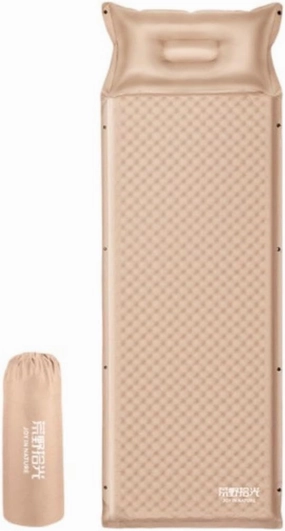 Automatic Inflatable Mattress for Outdoor Camping, Portable air Mattress for Single and Double People, Moisture-Proof Ground mat with Pillow for Camping