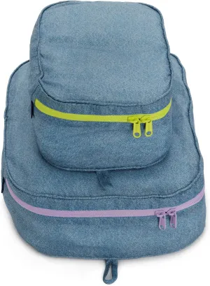 BAGGU Packing Cube Set - Digital Denim