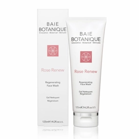 Baie Botanique Hydrating Face Wash – Gentle Cleanser with Rose Water & Aloe Vera – Suitable for Most Skin Types – 125ml