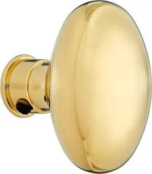 Baldwin Hardware 5025.003.MR Estate Oval Knob Indoor Door Handle