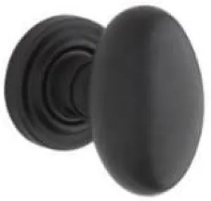 Baldwin Hardware 5025.055.MR Estate Oval Knob Indoor Door Handle
