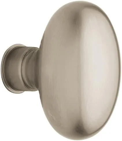 Baldwin Hardware 5025.056.MR Estate Oval Knob Indoor Door Handle
