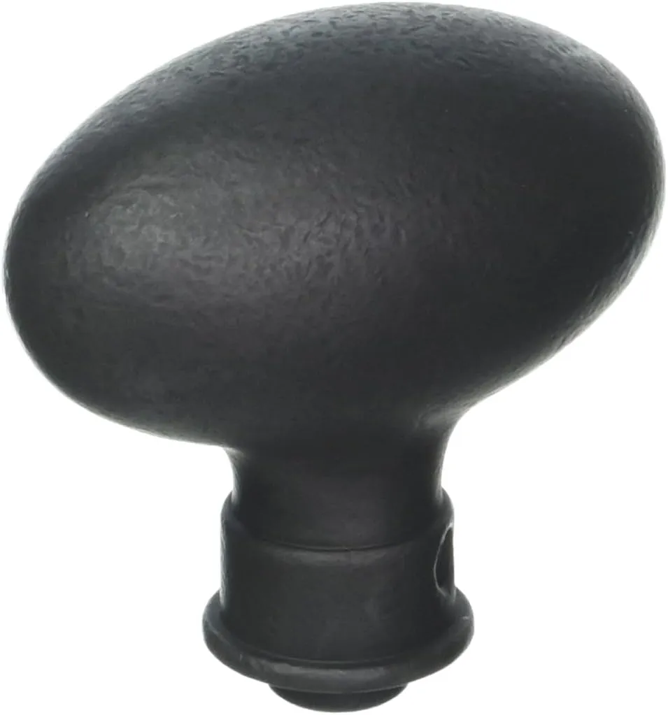 Baldwin Hardware 5025.402.MR Estate Oval Knob Indoor Door Handle