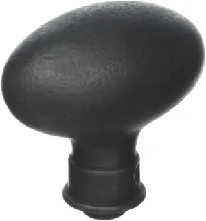 Baldwin Hardware 5025.402.MR Estate Oval Knob Indoor Door Handle
